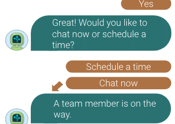 Enrich your customer conversations with dynamic messaging